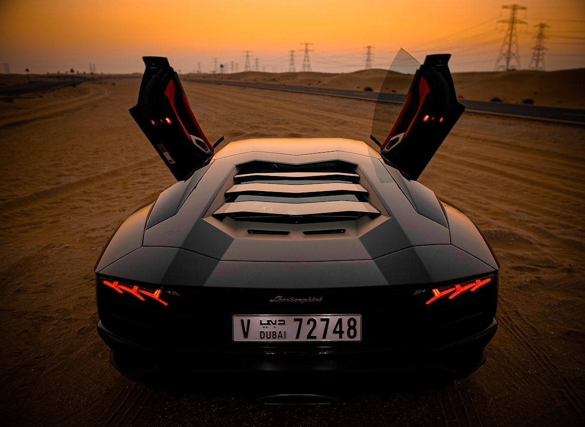 Car dashcam mounted on windshield